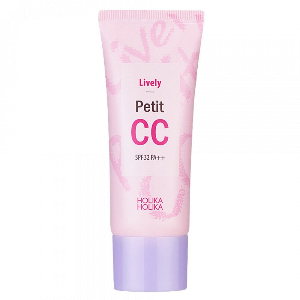 8806334390884 HOLIKA HOLIKA Lively Petit CC крем для лица с тонизирующим эффектом SPF32PA++ для всех типов кожи.
