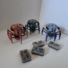 Lot of 3 HEXBUG Battle Spider - Tested See De...