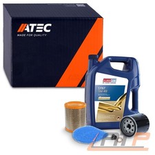 INSPEKTIONSPAKET FILTERSATZ SET A+5L EUROLUB 5W-40 FÜR PEUGEOT 106 2 1.1 1.4 1.6