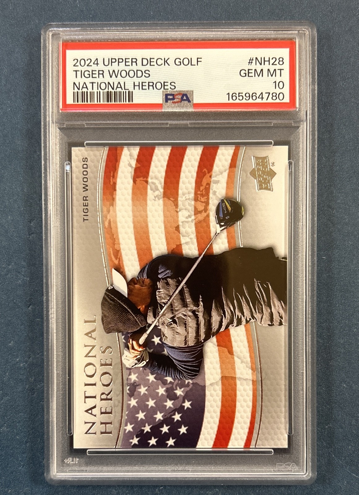 2024 Upper Deck - National Heroes Tiger Woods #NH-28