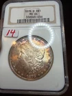 We have ourselves a Toner! 1878-S Morgan Dollar NGC MS64. Item No 14