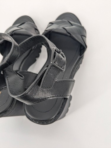 Madden Girl klobige Damen-Plateausandalen Größe 8 Riemchenabsätze Y2K kokett Goth - Bild 9 von 9
