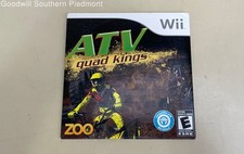 ATV Quad Kings (Nintendo Wii, 2009) Sleeve with Game Disc - Tested