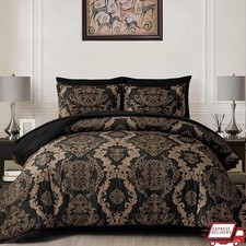 Envelope Pillowcase Plush Soft Easy Care Washable Damask Cushion Cover New