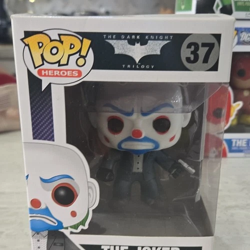 Funko Pop! Vinyl The Joker Bank Robber #37 The Dark Knight Trilogy Figure