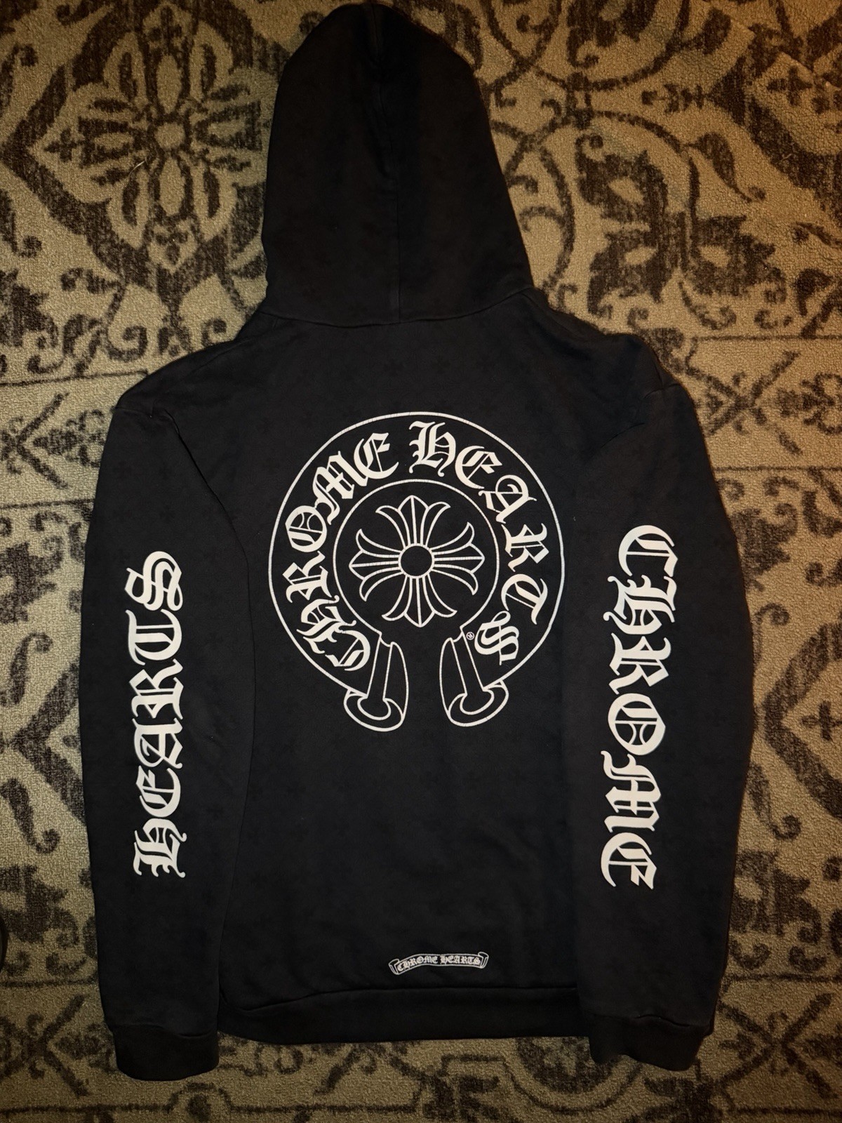 ✅ Authentic Chrome Hearts Monogram Dagger Zip Up … - image 2