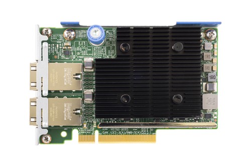 Network Card HPE 535FLR-T 2x10GbE BASE-T PCIe 3.0x8 817719-001 - Afbeelding 2 van 3