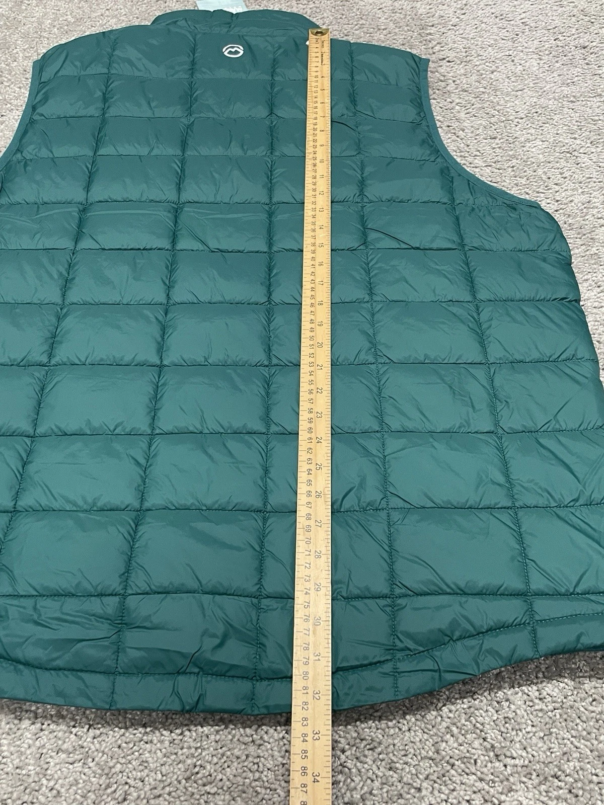 Magellan Outdoors Vest Mens XXL Green Lost Pines Puffer Quilted Outdoor Hiking - product detail image 9