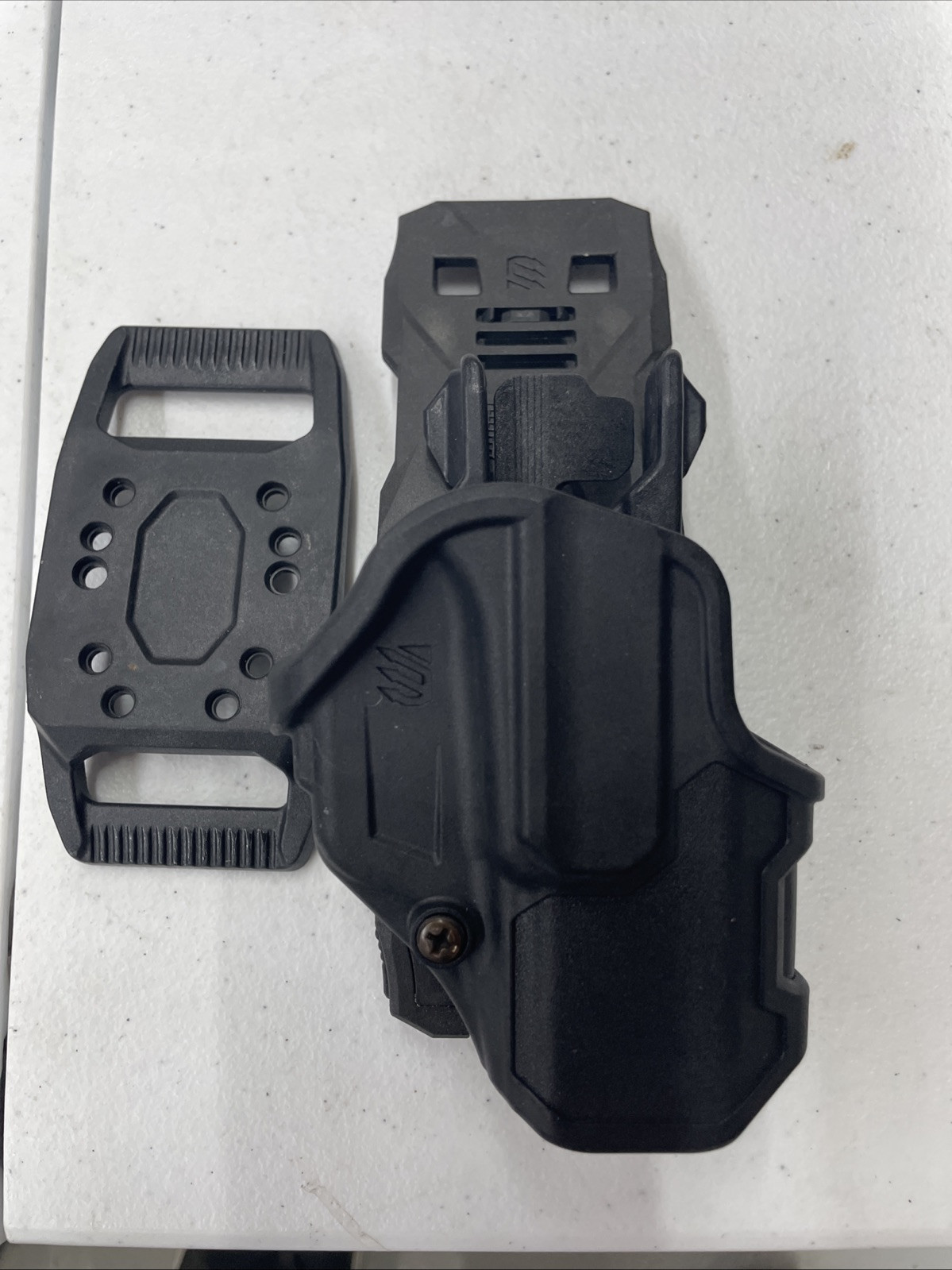 Blackhawk T-Series Holster L2C Glock (RH) 43 43X 48 410768BKR Clam