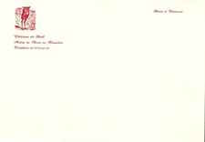 Vintage Ch�teau de Riell half?letter hotel stationery x 5 pages-Molitg?les?Bains