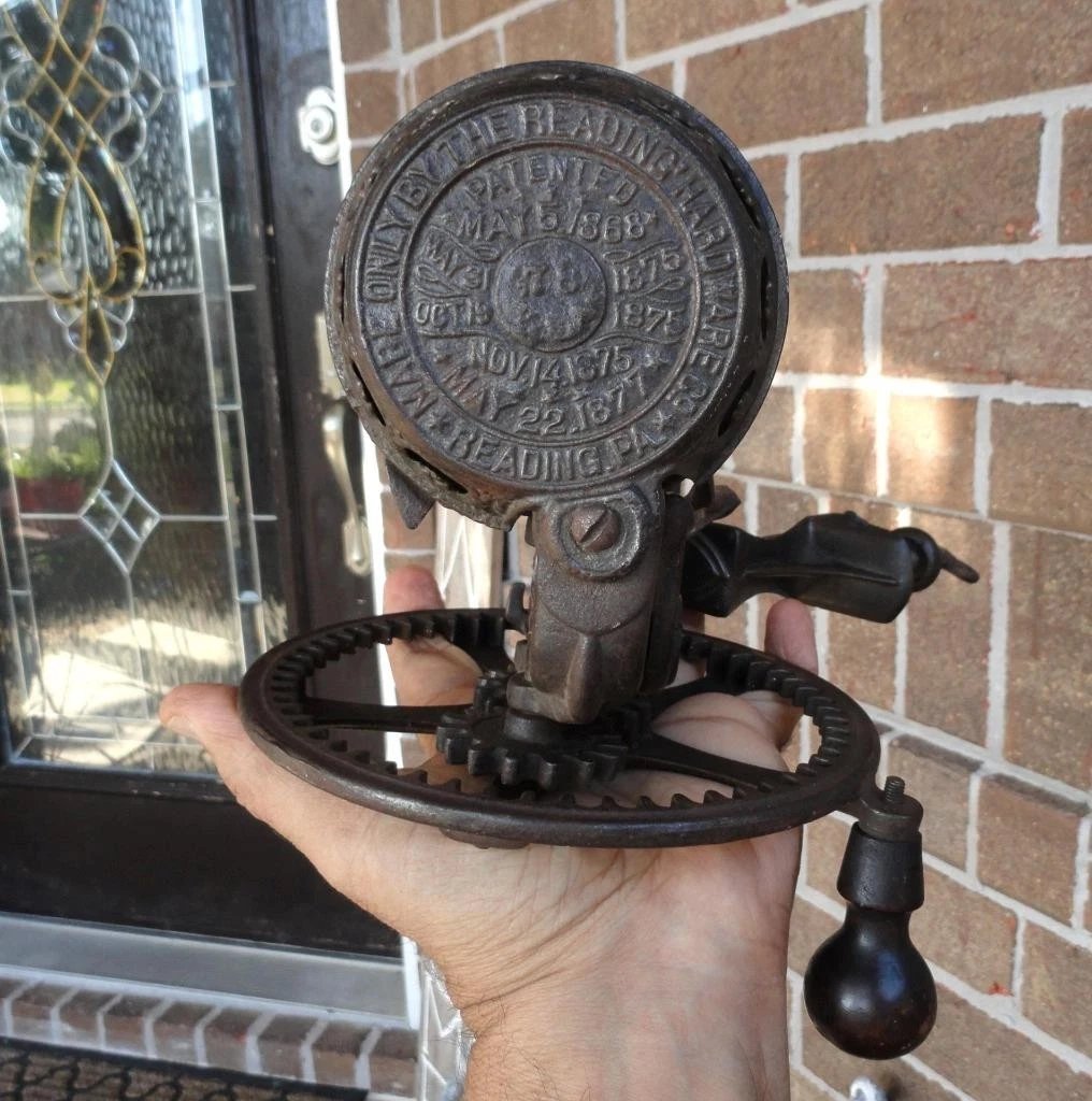 WORKING antique CAST IRON Clamp Apple Peeler Parer Slicer READING HARDWARE, PA
Opens in a new window