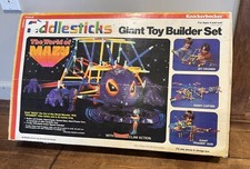 Vintage 1980 Knickerbocker Fiddlesticks Giant Toy Builder Set the World of Mazu