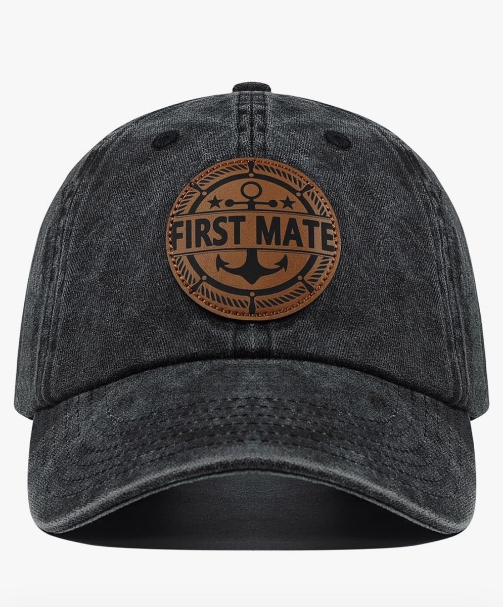 Trucker Hat First Mate Hats Rybicag “First Mate” Boaters Hat