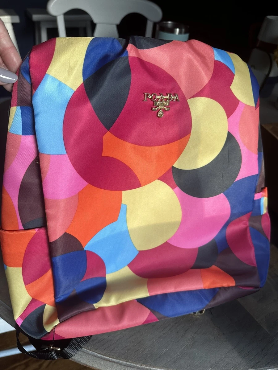 Poaba Anti Theft Backpack Purse Multi Color eBay