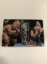 WWF CHRIS JERICHO VENDING MACHINE STICKER WWE WRESTLING