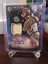 ADAM BRETT WALKER II 2016 BOWMAN INCEPTION JERSEY AUTOGRAPH AUTO MINNESOTA TWINS