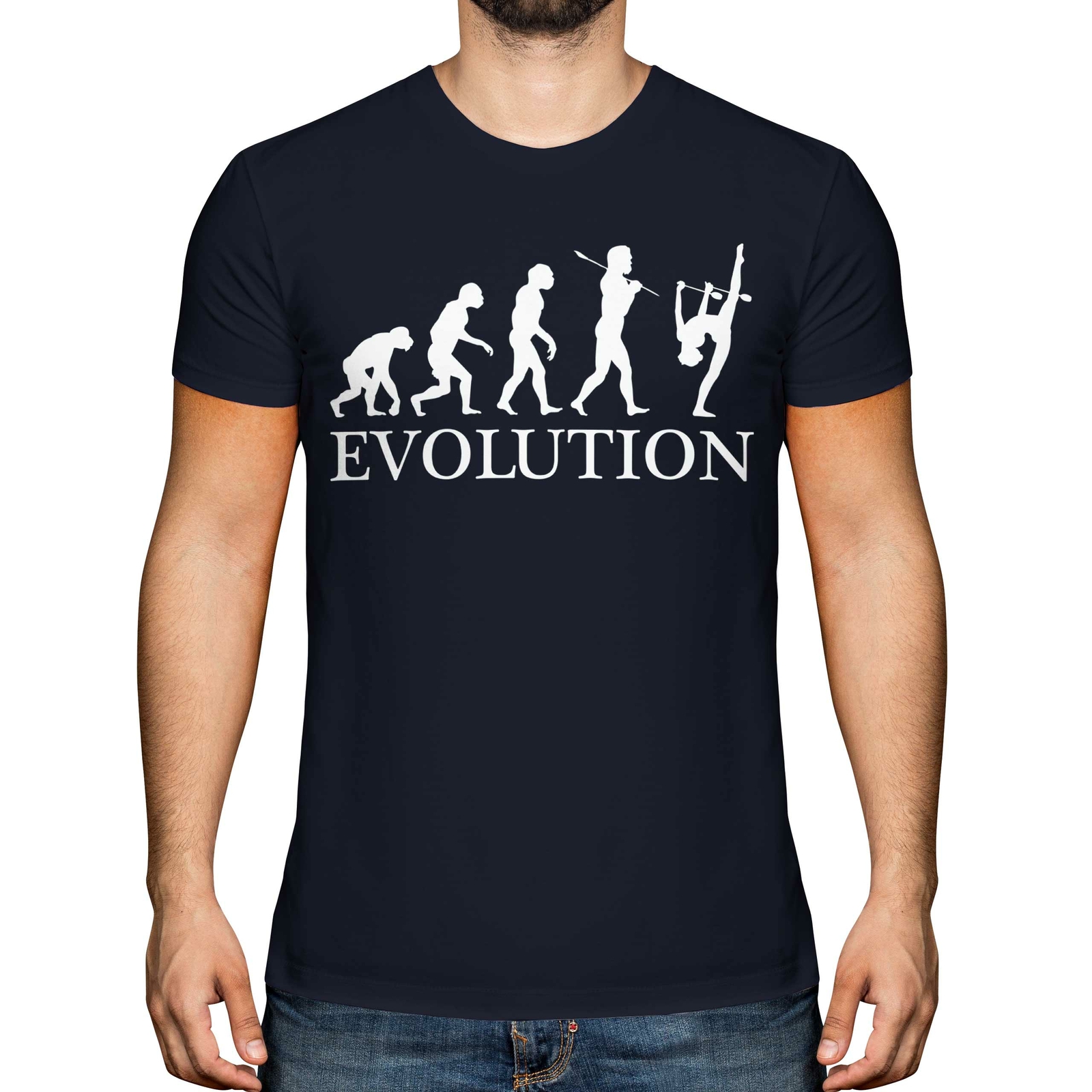 CAMISETA DE GIMNASIA RÍTMICA CLUBS EVOLUTION PARA HOMBRE CAMISETA REGALO SUDADERA CON CAPUCHA ROPA