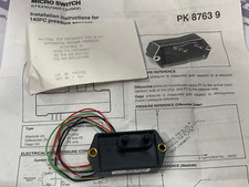 Honeywell Microswitch  144PC05DW33 Pressure Sensor Switch 5PSI 0.2" 8.5V Male