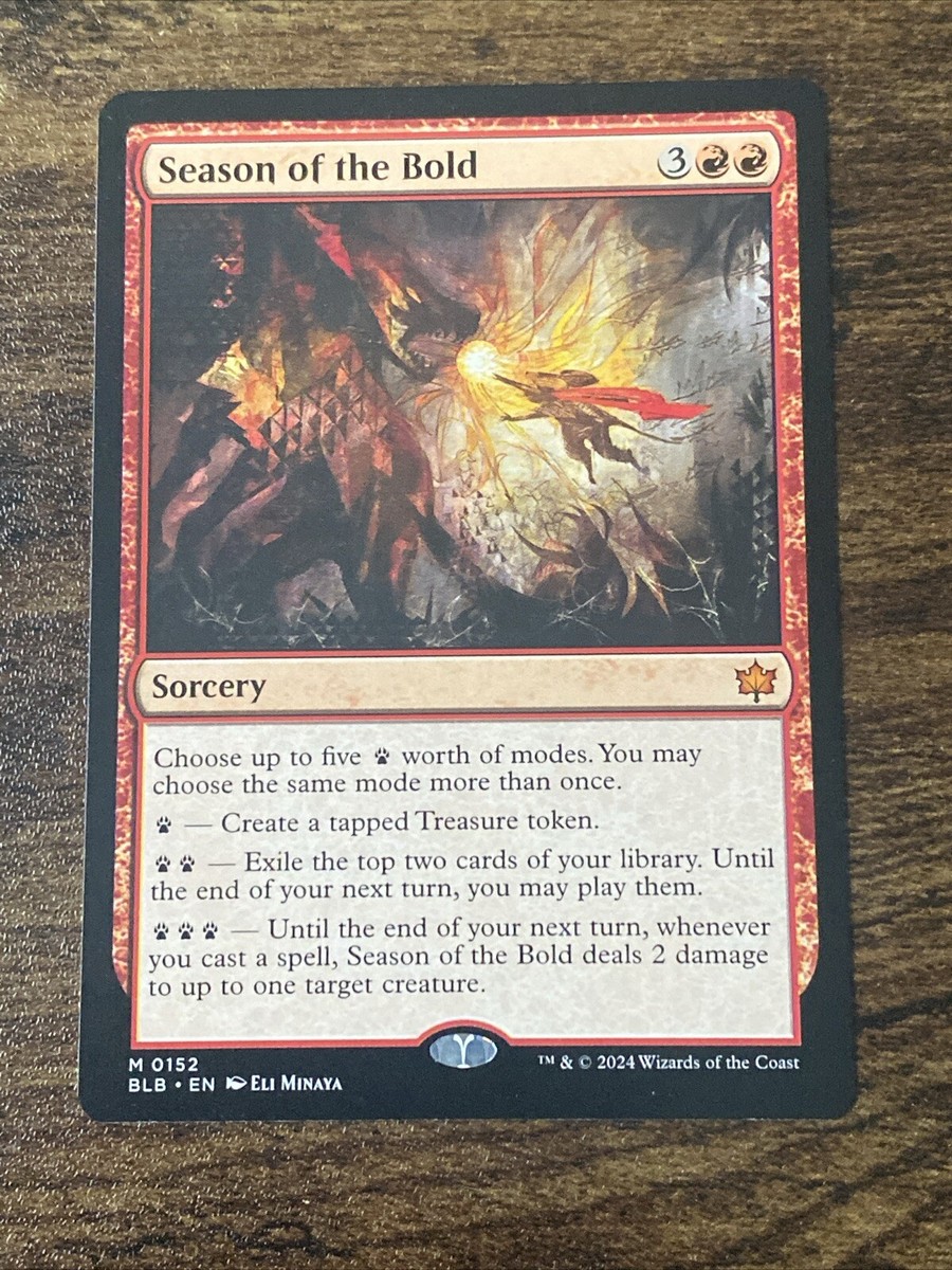 Season of the Bold 0152 Bloomburrow BLB MTG Magic The Gathering S2774* |  eBay