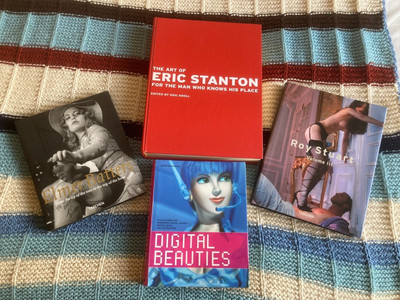 Konvolut 3 x Hardcover & 1 x Softcover Erotik Bücher Taschenverlag sehr guter Zustand