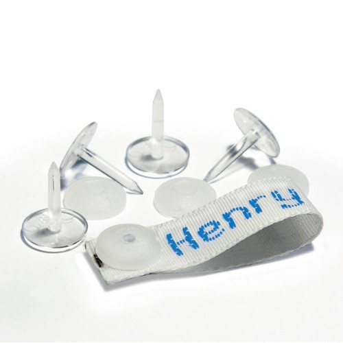 PinTags Rivets Easy Way To Attach Your Name Tags/Woven Labels/Tapes to