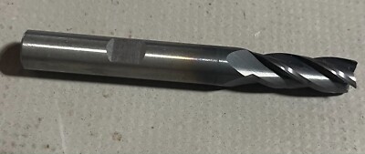 Imco 96156-W 9/32'' Carbide End Mill 3/4'' LOC x 2-1/2'' OAL 4lf RRW Spector ALTiN