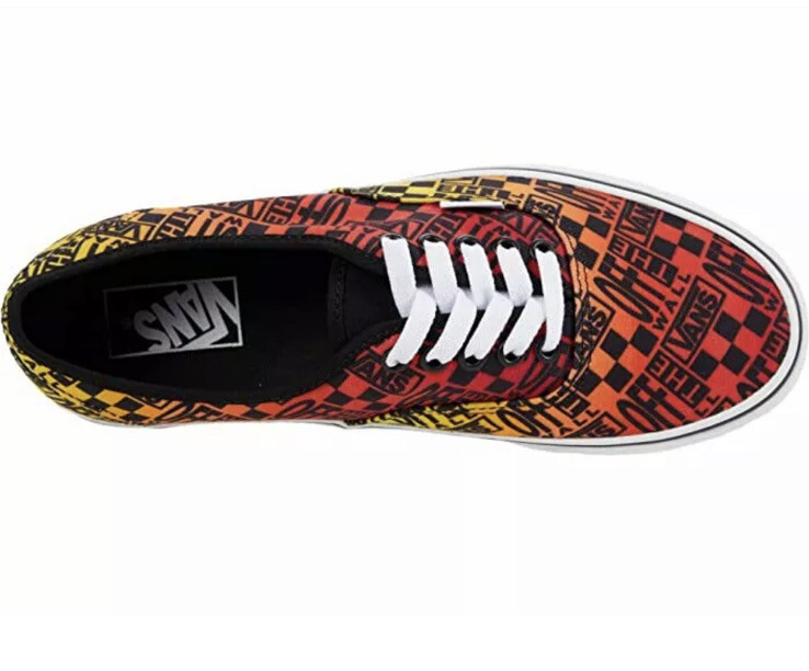 靴 Vans authemntic flame VANS Authentic Era Flame Shoes Old Skool Men's sz 6.5 Flames