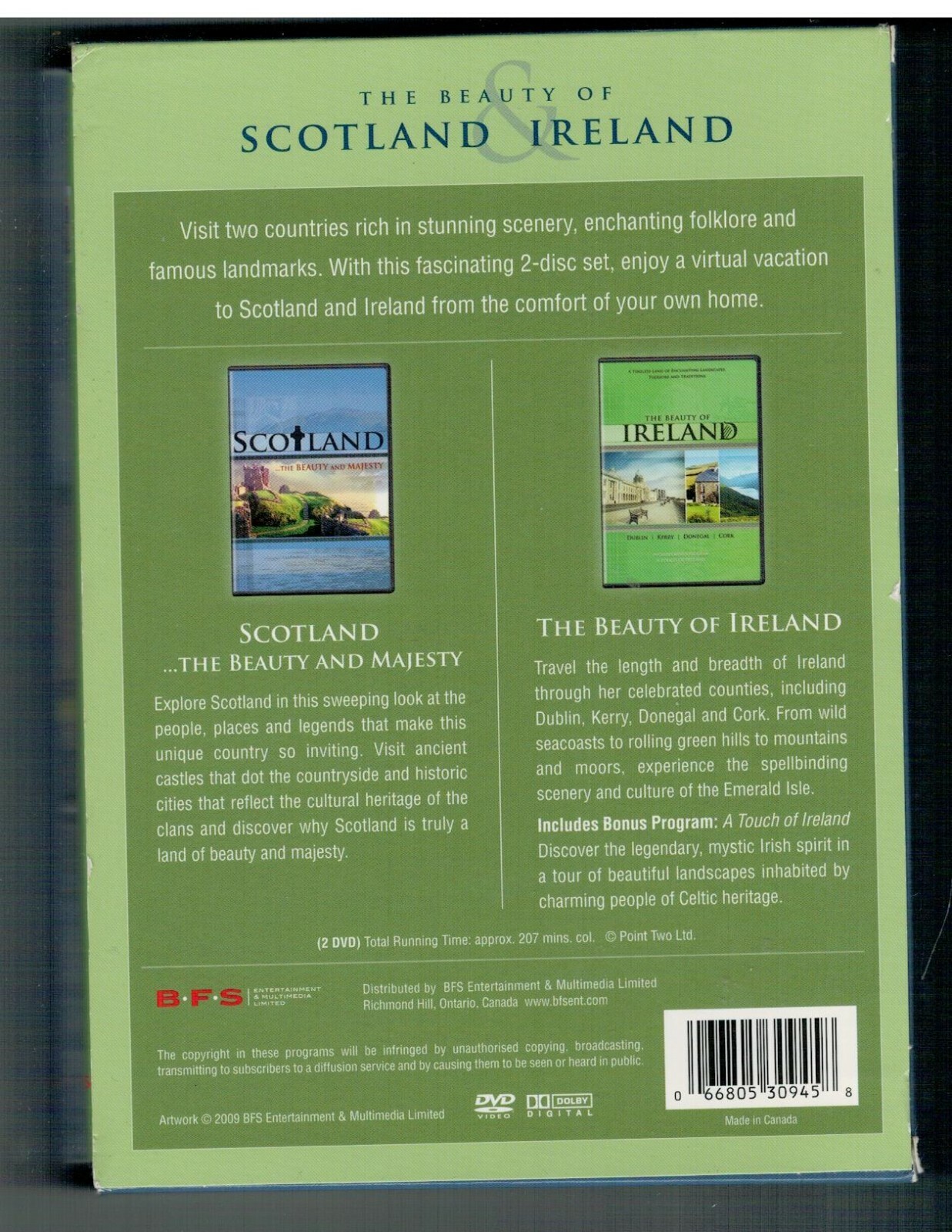 The+Beauty+of+Scotland++Ireland+28DVD2C+20092C+2Disc+Set29 for sale online eBay