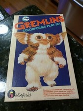 1984 Gremlins Colorforms Playset Vintage INCOMPLETE