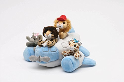 Unipak разрабатывает 12 плюшевых игрушек-самолетиков в виде домика-самолета 7166AP