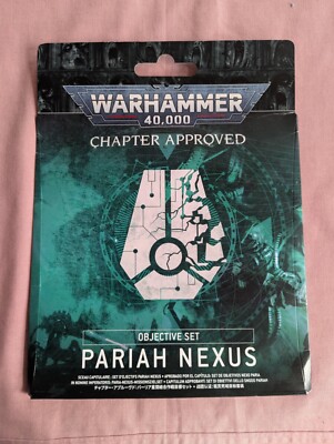 Chapter Approved Objective Set Pariah Nexus New Games Workshop Warhammer 40k OOP
