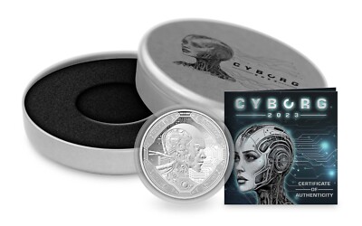 5 $ Dollar AI - Cyborg - Knstliche Intelligenz Samoa 1 oz Silber PP 2023 |  eBay.de