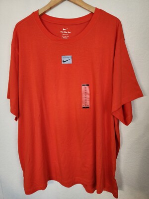Nike Dri-Fit Fitness T-Shirt Size 2XL Men's DX0971 633 Picante Red