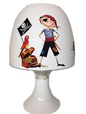 Tischlampe Kinder ✿ PIRAT Schatz ✿ Tischleuchte Schlummerlicht Nachttisch Schlaf