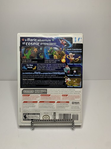 Super Mario Galaxy (Nintendo Wii, 2007) Great Condition! Comes With Manual! - Picture 3 of 5