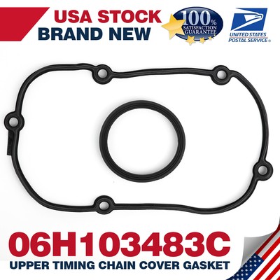 Fits For Audi VW Seat Skoda Upper Timing Cover Gasket Seal 06H103483C 06H103483D