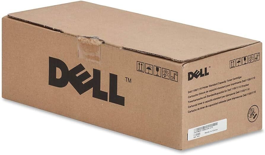 Toner Dell J9833 d'origine noir pour une clarté d'impression optimale