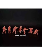 3D Printed 1/72 Modern British Attack Fire Team 7-Person Group Model NEW