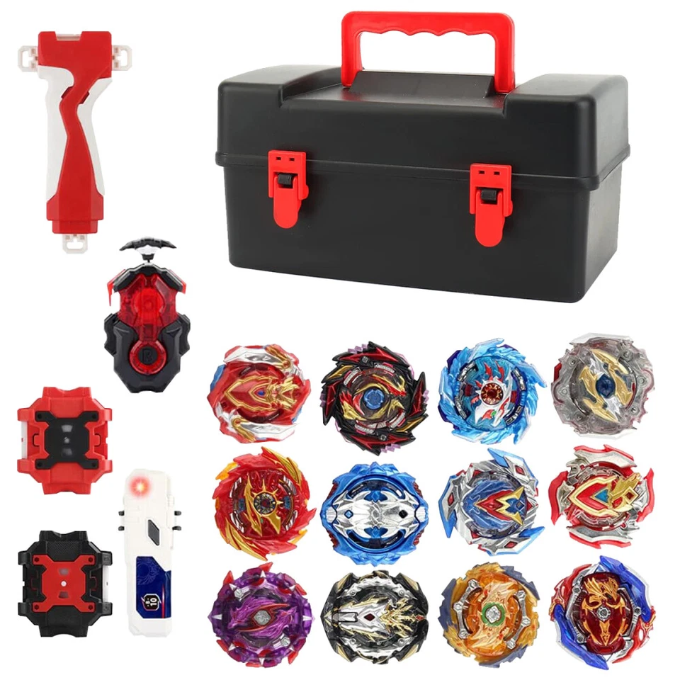 12x Kreisel für Beyblade Burst Starter Set Arena Bayblade Top Mit Launcher +Box - Bild 3 von 4