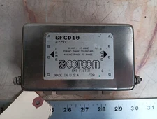 CORCOM 6FCD10 EMI FILTER 6 AMP 50-60HZ 250VAC