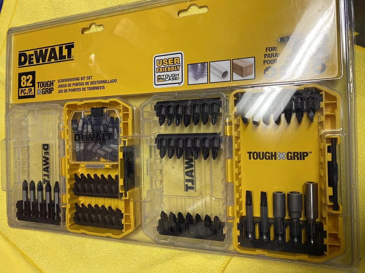 Dewalt 82 piece sale screwdriver bit set