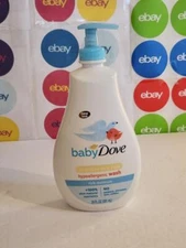 Baby Dove Sensitive Skin Care Wash for Bath Time Moisture,Hypoallergenic, 20 oz.