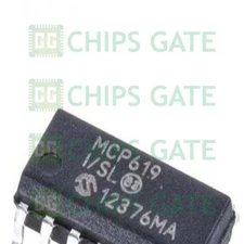 4PCS NEW MCP619-I/SL MICROCHIP D/C:06+ SOP14