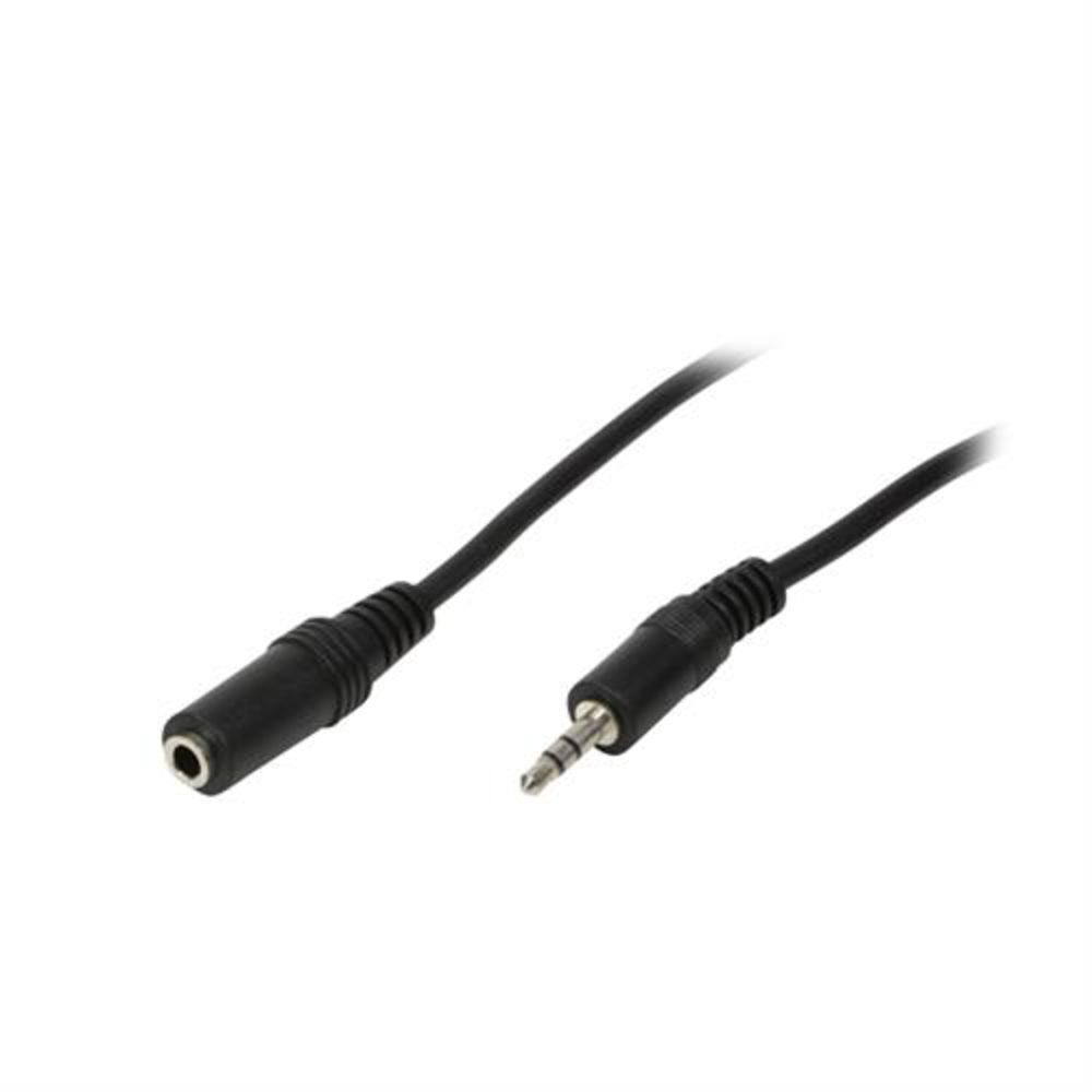 Стереосистема LogiLink CA1056 Verlngerungskabel Stereo 10 м 35 мм Stecker auf Buchse schwarz 2090₽