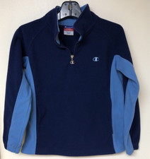 Champion quarter zip fleece pullover jacket, M(10-12)