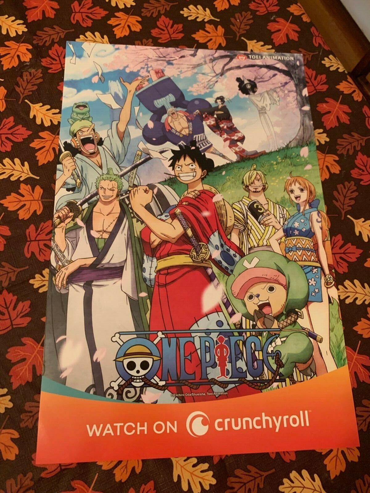 ONE PIECE Crunchyroll Anime 2019 NYCC New York Comic Con Exclusive PROMO  POSTER