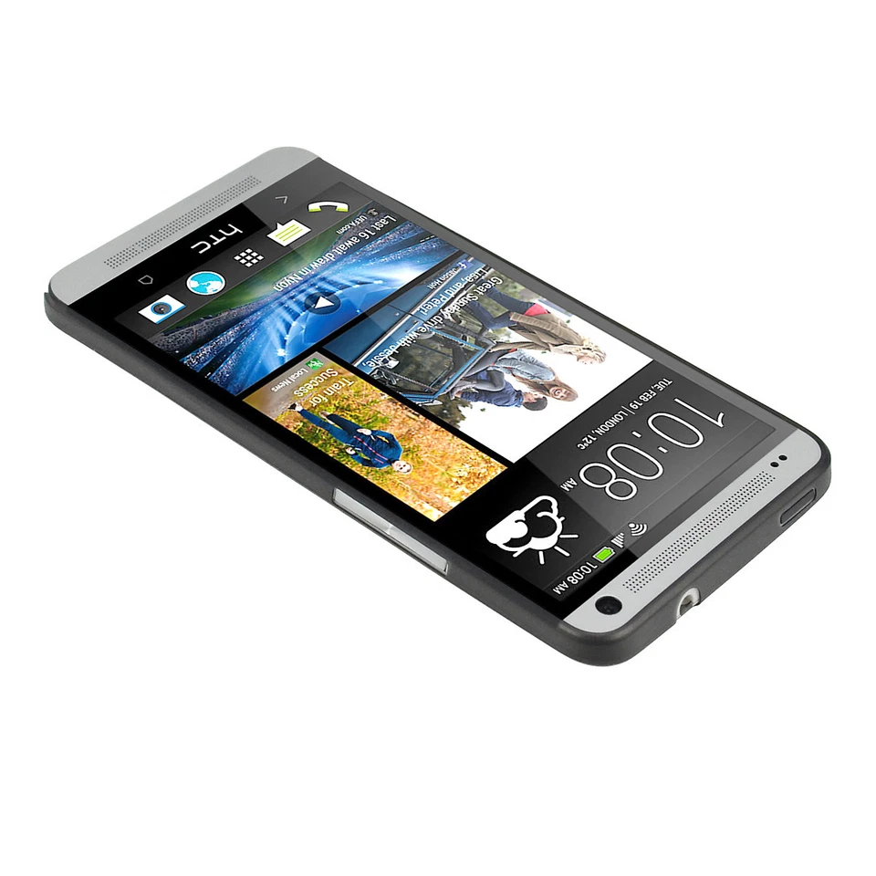 HTC One M7 Ultra Slim FeinMatt Case Schutz Hülle Bumper Skin Cover Tasche Schale - Bild 4 von 4