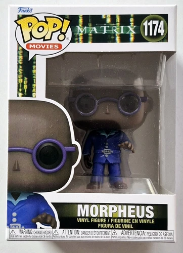 Mint in Mint Box Funko Pop Movies The Matrix - Morpheus #1174