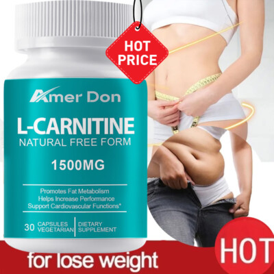 l carnitine fatigue L-Carnitine 1500mg Energy, Chronic Fatigue, Focus High Potency Fat Burn  Capsules