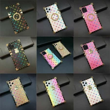 Glitter Love Luxury Ring Phone Case For iPhone 15 14 13 12 11 Pro Max XR 7 8 SE